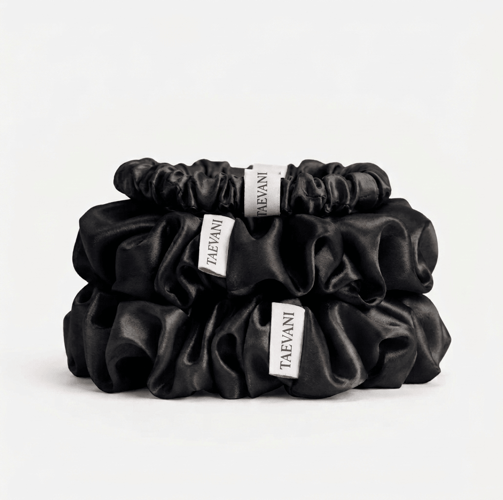 Pure Silk Scrunchie - Taevani