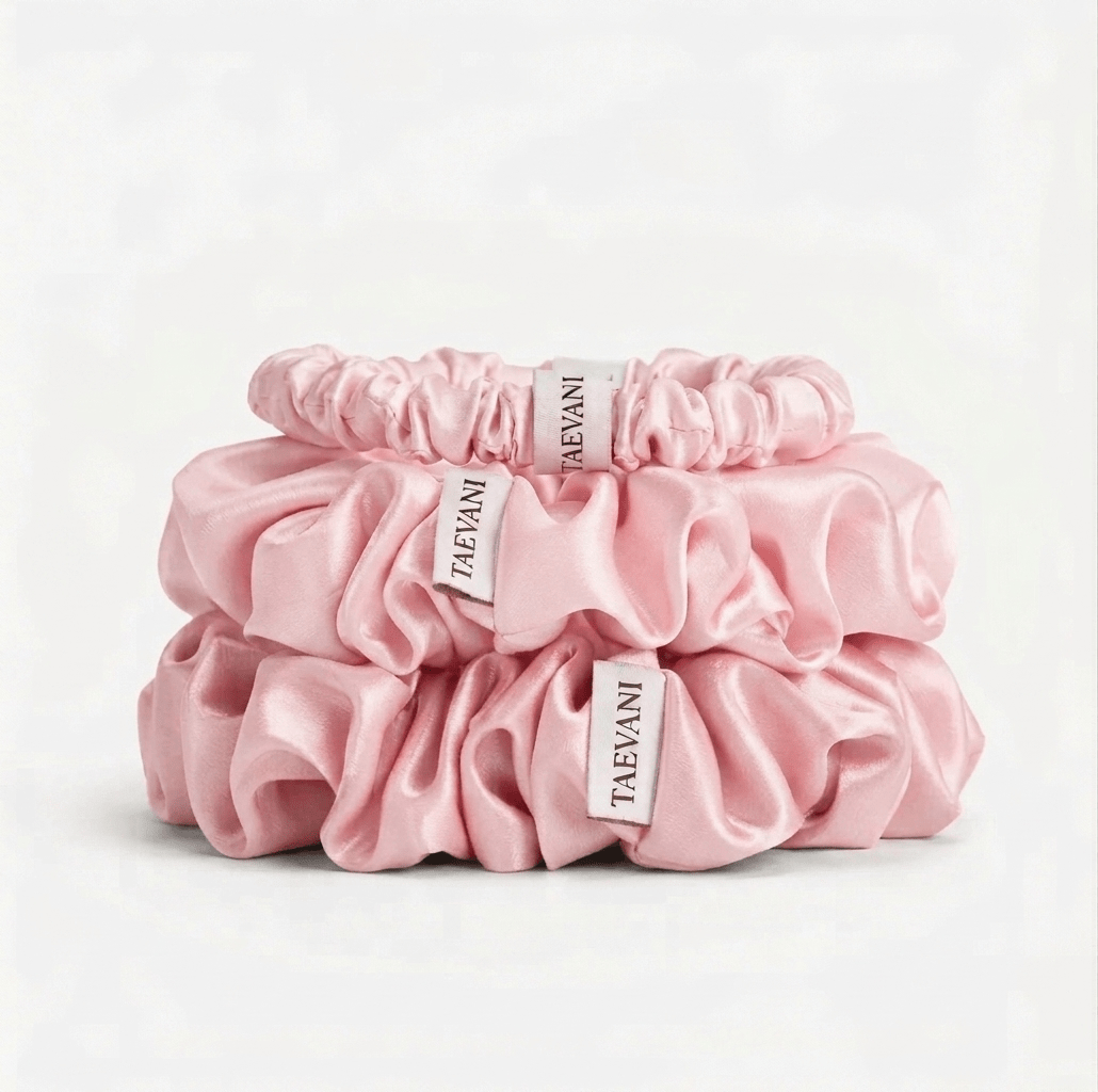 Pure Silk Scrunchie - Taevani