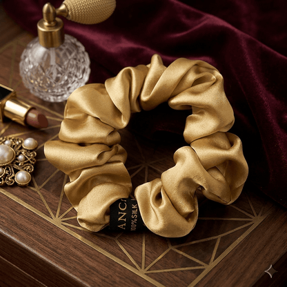Pure Silk Scrunchie - Taevani