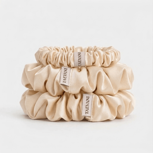 Pure Silk Scrunchie - Taevani