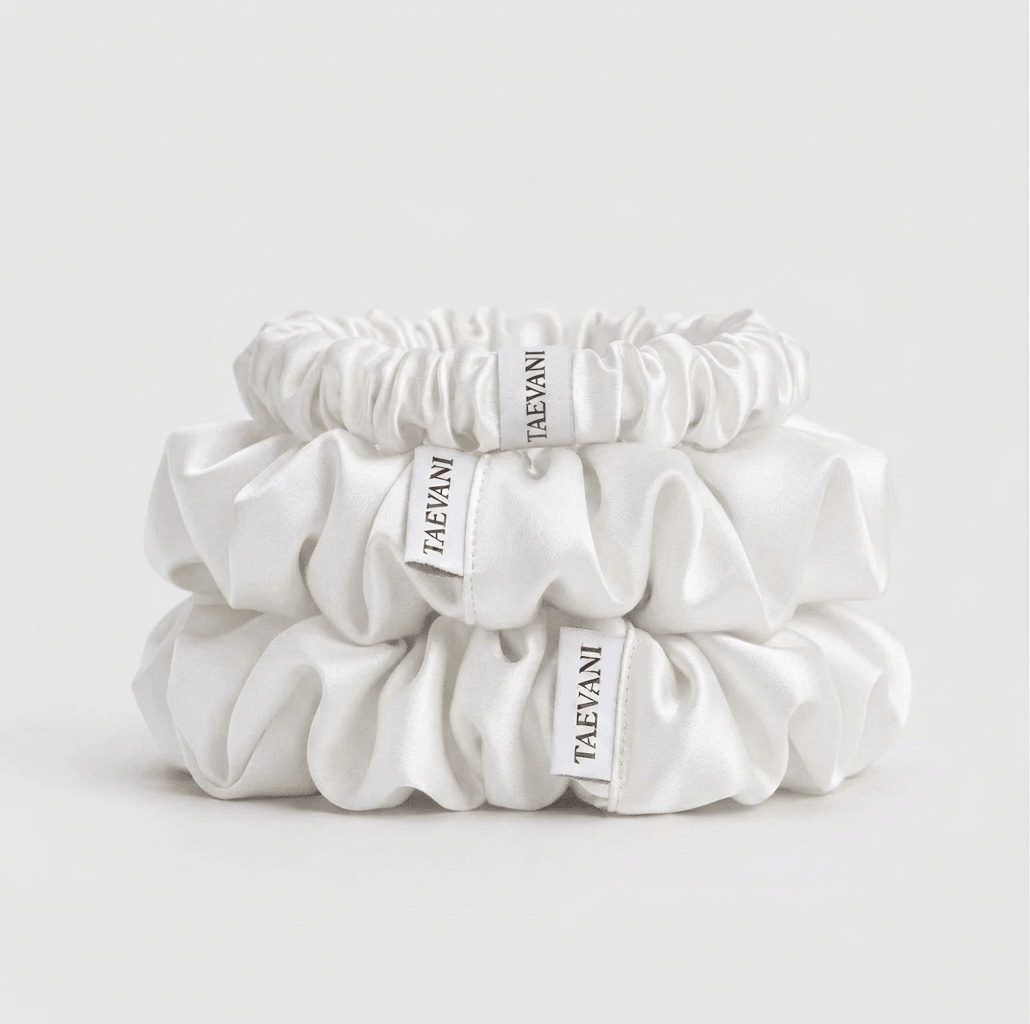 Pure Silk Scrunchie - Taevani