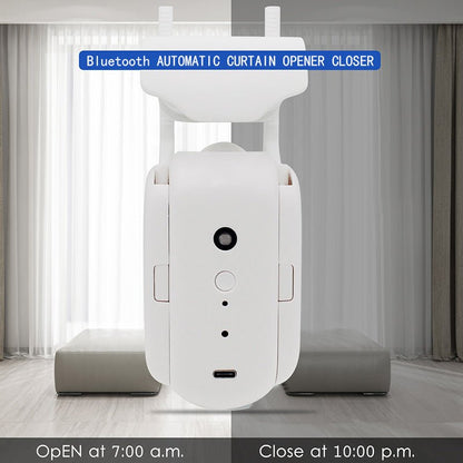 Electric Curtain Refitted Automatic Curtain Robot Roman Rod Track - Taevani